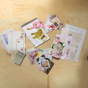 Huge Shabby Chic Ephemera Pack for Junk Journaling